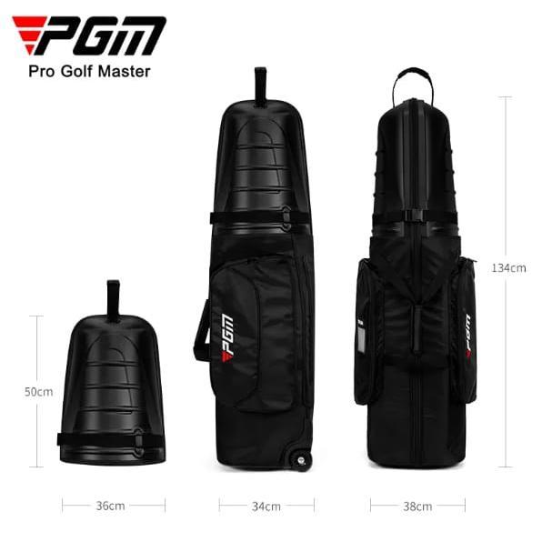 Tas Cover Travel Bag Hard Case Golf Club PGM HK8014 With Wheels. - Image 2