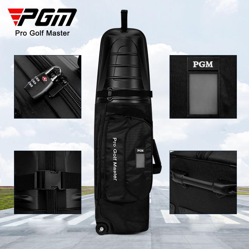 Tas Cover Travel Bag Hard Case Golf Club PGM HK8014 With Wheels. - Image 8