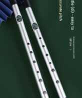 Suling Flute Instrument 6 Lubang Hole Steel |
