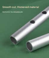 Suling Flute Instrument 6 Lubang Hole Steel |