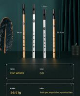 Suling Flute Instrument 6 Lubang Hole Steel |