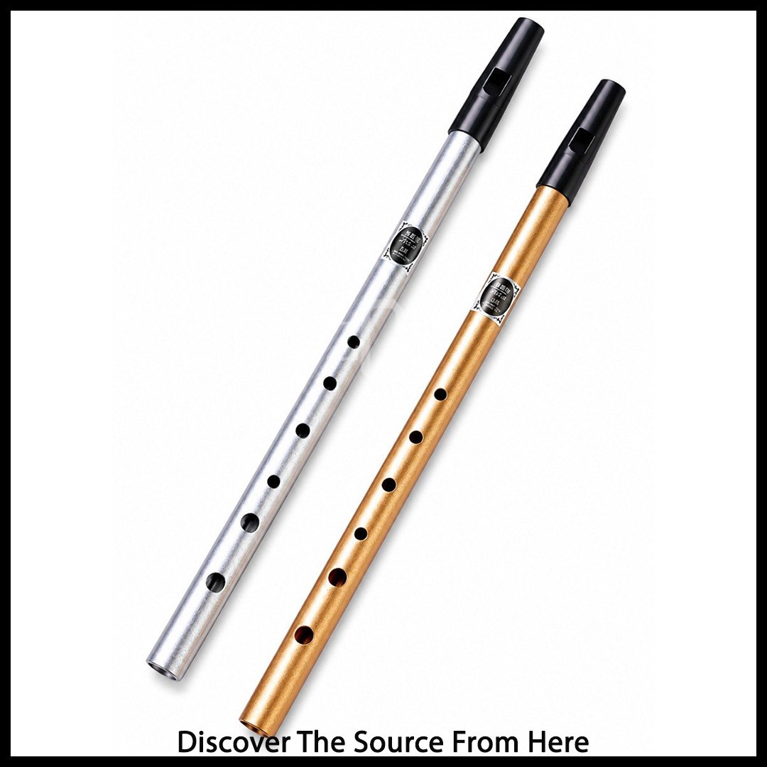Suling FluteInstrument 6 Lubang Hole Steel