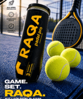 Bola Ball Padel RAQA Netherland Professional Package Tube Isi 3 Pcs